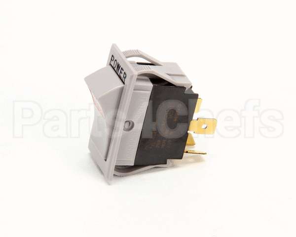 2E-35127 Wells Switch Rkr Plstc,Amber Lt
