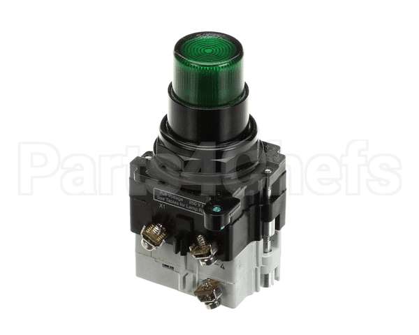 2EP01-25A0015 Cleveland Green Illuminated Push Button,
