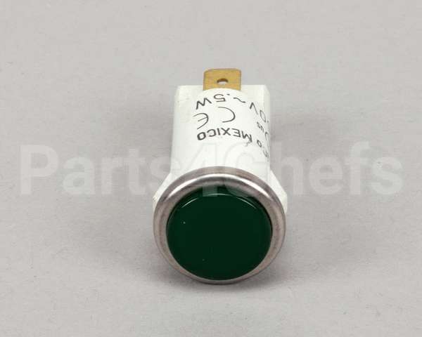 2J-35697 Wells Pilot Lt Green 250V 1/3W