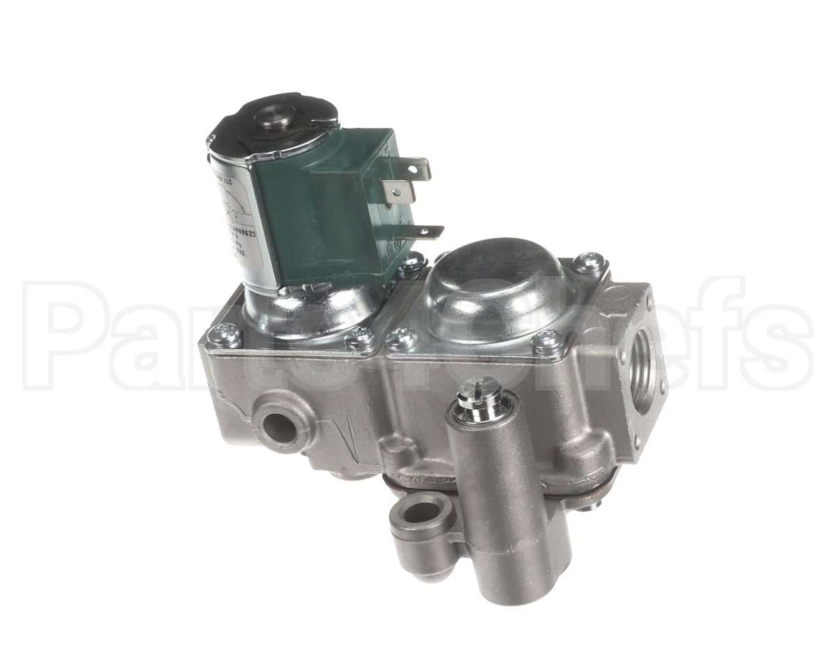 2J-Z25217 Bakers Pride Valve, Reg 3.5" Ng W/Sol