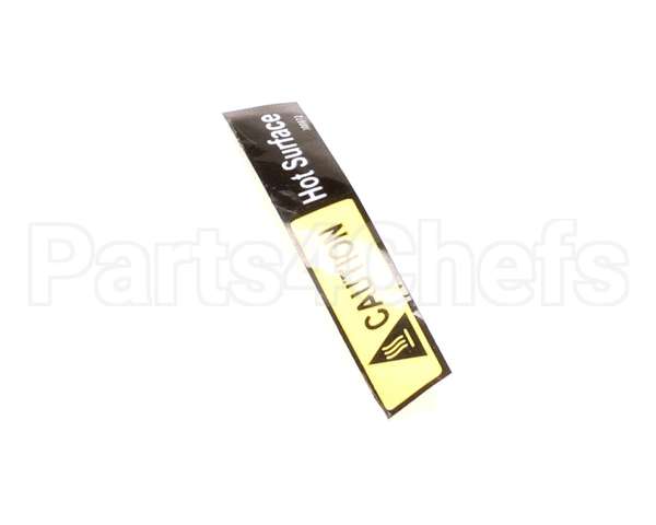 2M-300872 Wells Label Caution Hot Surface
