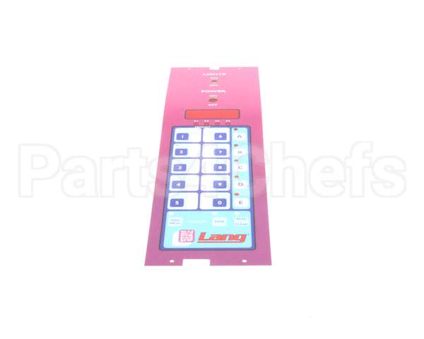 2M-60301-42 Lang Label-Pnl/Touchpad,Purple