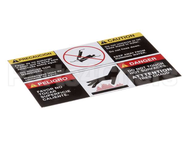 2M-Z2620 Star Label Caution,Bi-Lingual