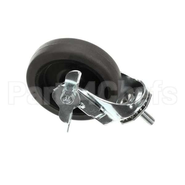 2P-Z20782 Compatible Star Caster, Swivel Stem, 4-5/8", W/ Brake