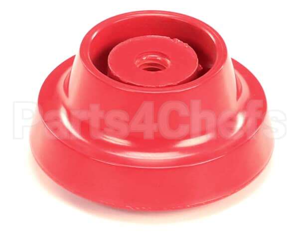 2R-Y9855 Star Knob Red 1/4-20