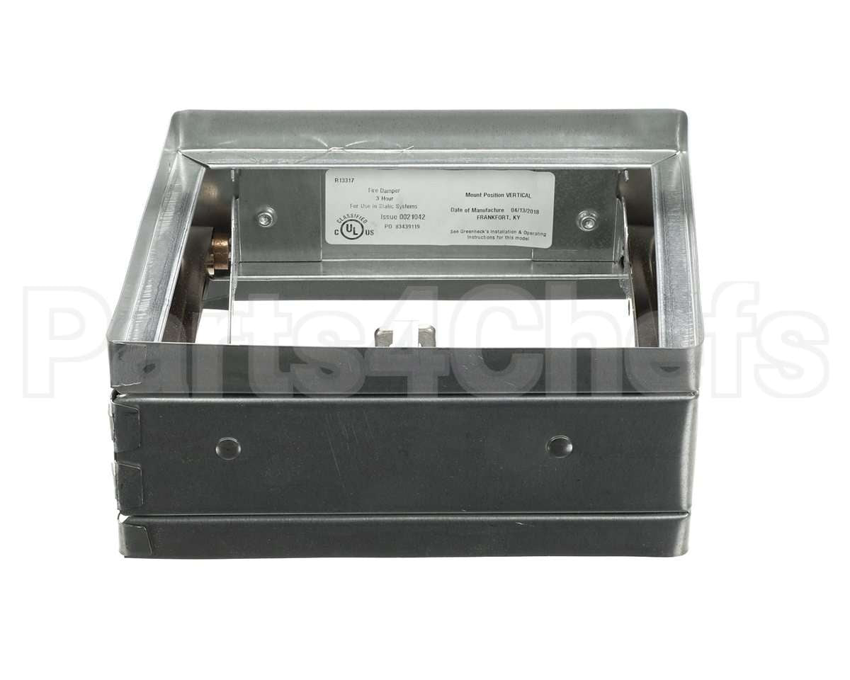 2V-307913 Wells Damper Fire 8X9 Wvu