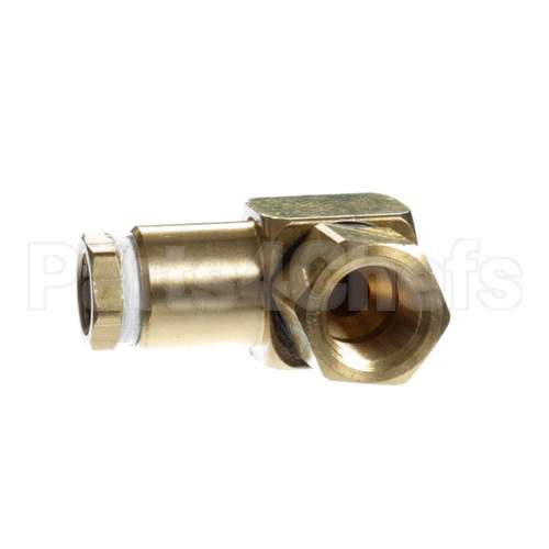 300-1768 Spray Master Swivel, Hsrl 90Deg, 1/2"Fm X 3/8"Fm, Bra