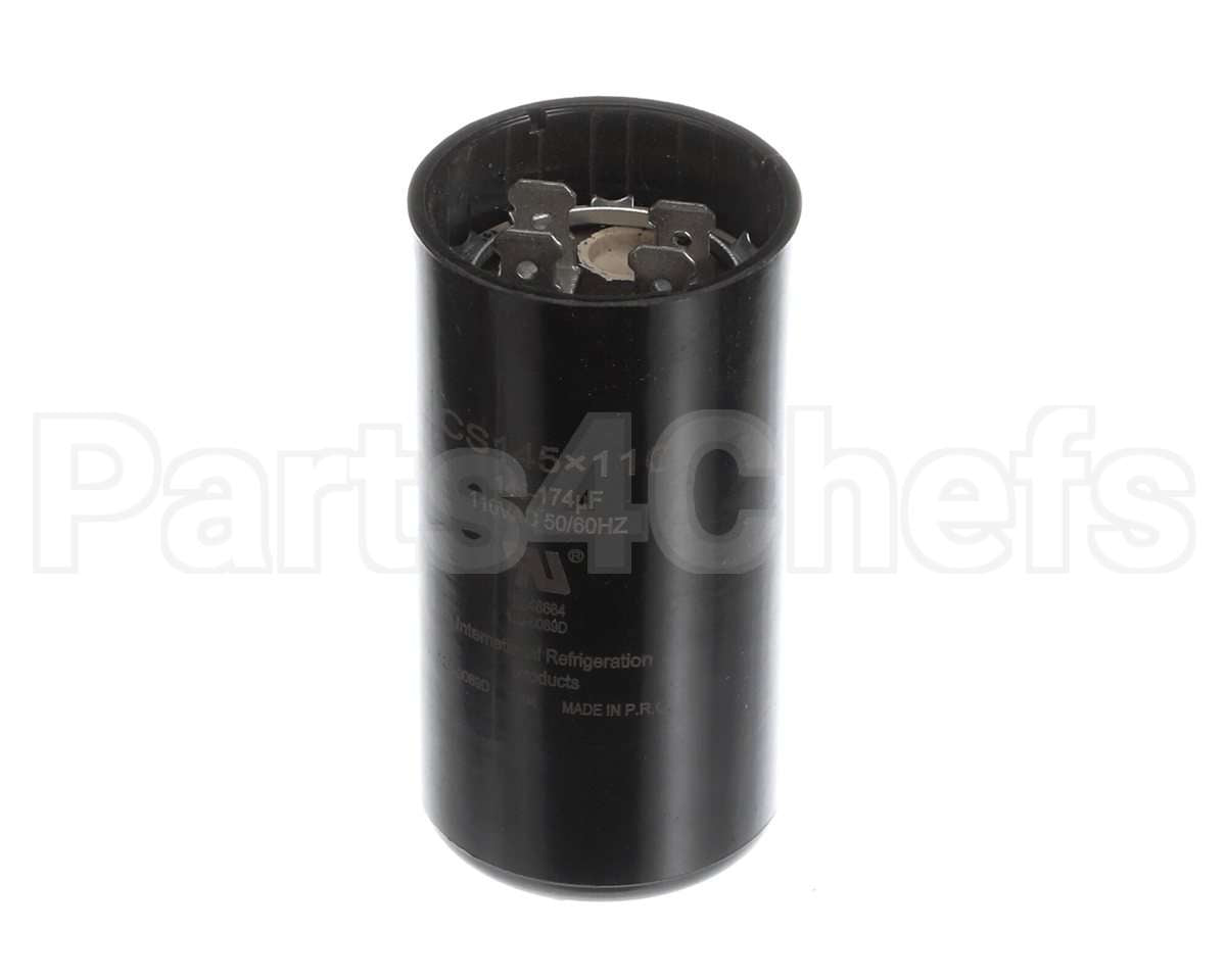 302-699A Beverage Air Start Cap Assy 145-175Mfd 110V