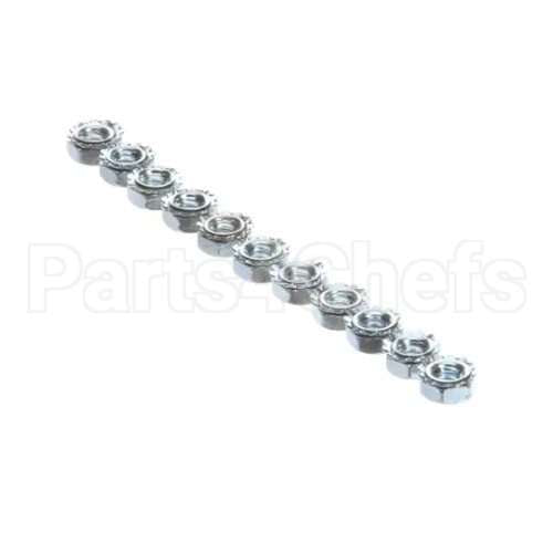 306P130 Compatible Roundup Nut, Hex (Keps #6-32) Pk/10