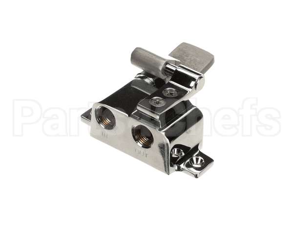 3070 Fisher Sgl Floor Foot Valve