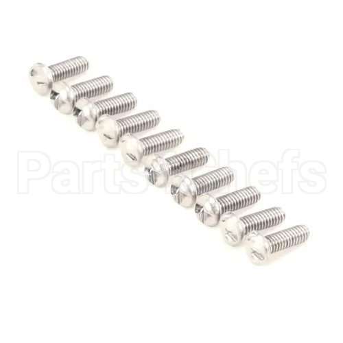 308P124 Compatible Roundup Screw, One-Way (8-32 X 1/2") Pk/10
