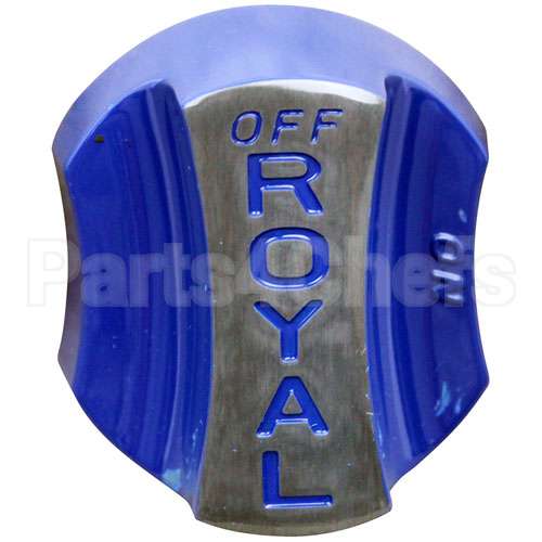 3102 Compatible Royal Range Knob, Nickel Plated