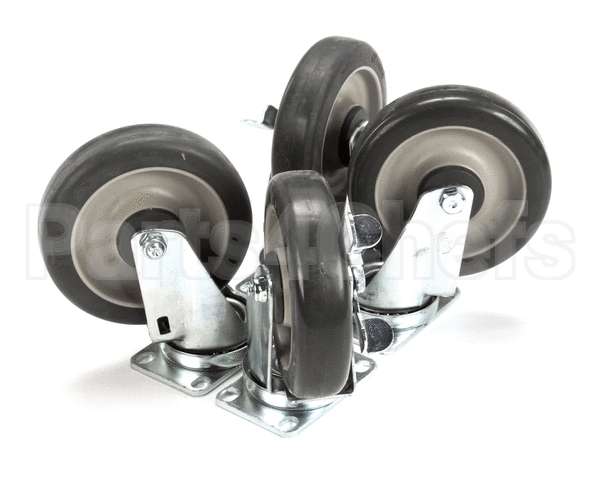 315410 Tri-Star Manufacturing Kit;4 Plate Casters 2/W Brake