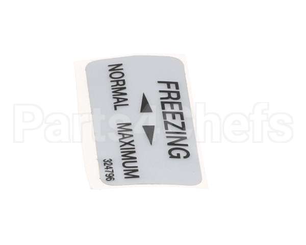324796 Stoelting Decal; Freezing