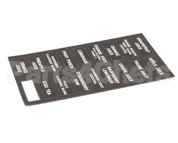32861.0000 Bunn Decal, Flavors-Juice Dispenser