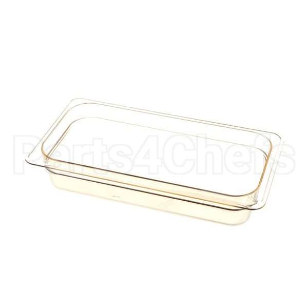 32HP150-H-PAN Compatible Cambro Third Sze 4" Dp Hot Pan, Amber