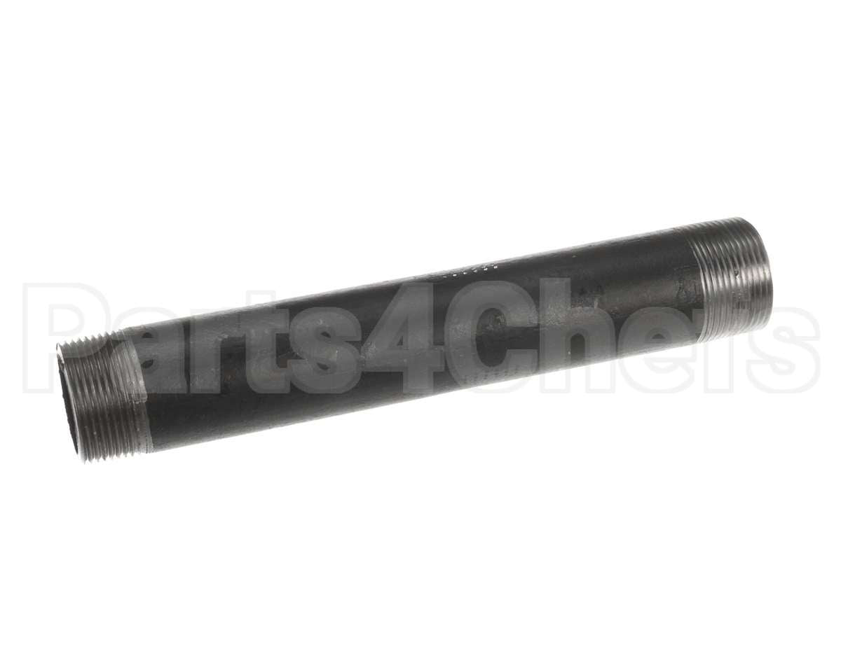 33120-0053 Middleby Pipe,Blk 1-1/4" X 9-1/2"