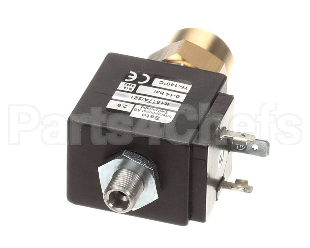 3370066246 Schaerer Solenoid Valve Bs 2/2 24V Dc 4 Pl. Conn.