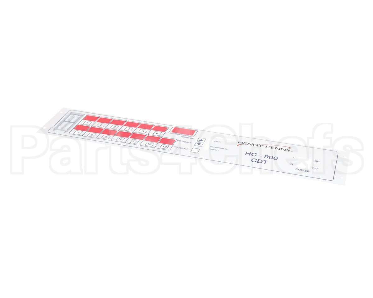 33874 Henny Penny Decal-Control Panel Kfc-Vent S
