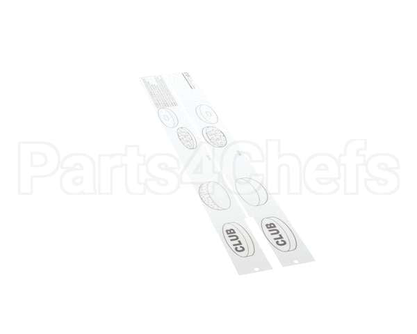 340-255S Prince Castle Kit,Overlay Top (Heel & Crown)