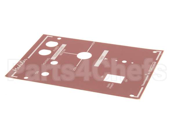 34111 Southbend Range Decal,Control Panel Wendys