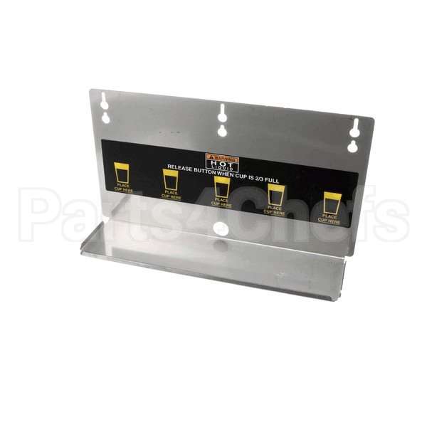 34621.1001 Compatible Bunn Panelw/Decals, Splash Fmd-5