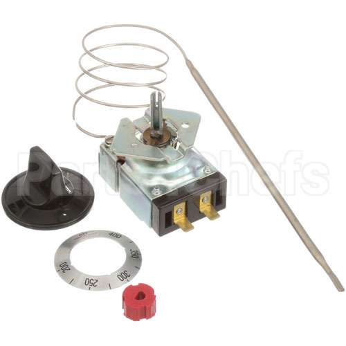 349138-1 Compatible Hobart Thermostat W/ Dial Kxp, 3/16 X 6-1/2, 24