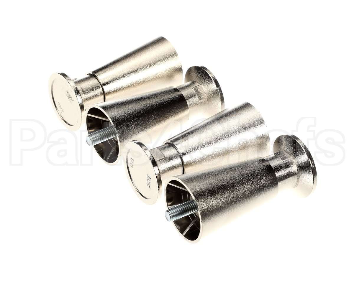 355-00054 Grindmaster Cecilware Legs 4" Adj 2" Dia Set Of 4 ()