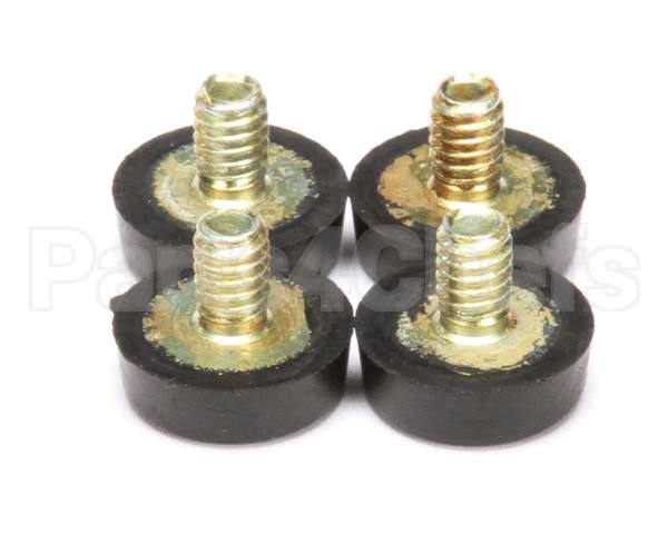 35712.0000 Bunn Kit,Foot 4Pk .75Odx.25Ht.25Thd