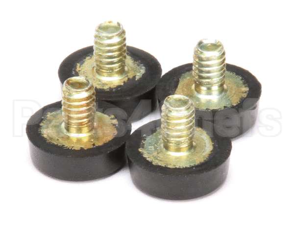 35712.0000 Bunn Kit,Foot 4Pk .75Odx.25Ht.25Thd