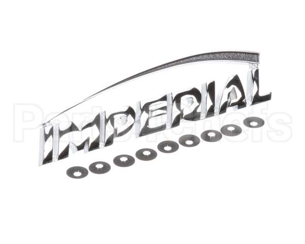 35839 Imperial Small Imperial Blue Logo Plate (Oldstyle