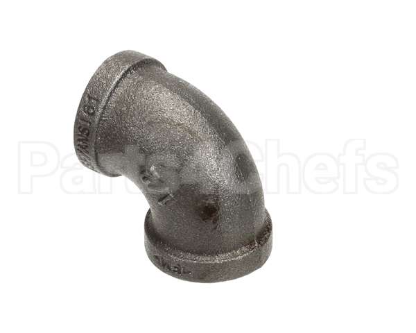 3620 Hardt Elbow 1/2 Npt Blk 150Lbs Wog 90Deg.