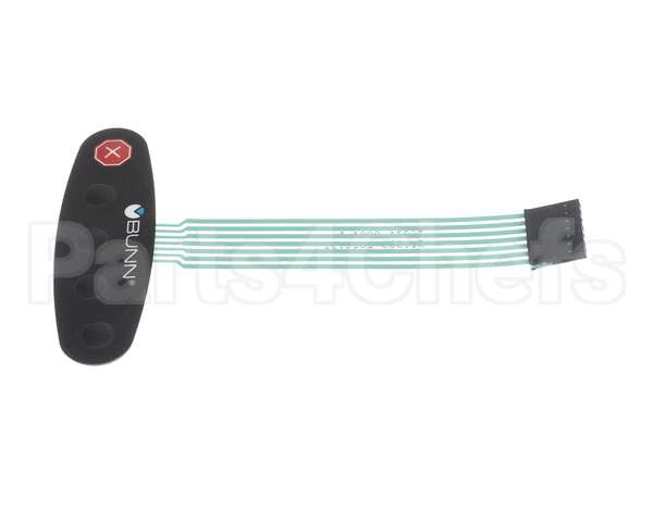 36231.0001 Bunn Switch, Membrane Prgm W/Stop