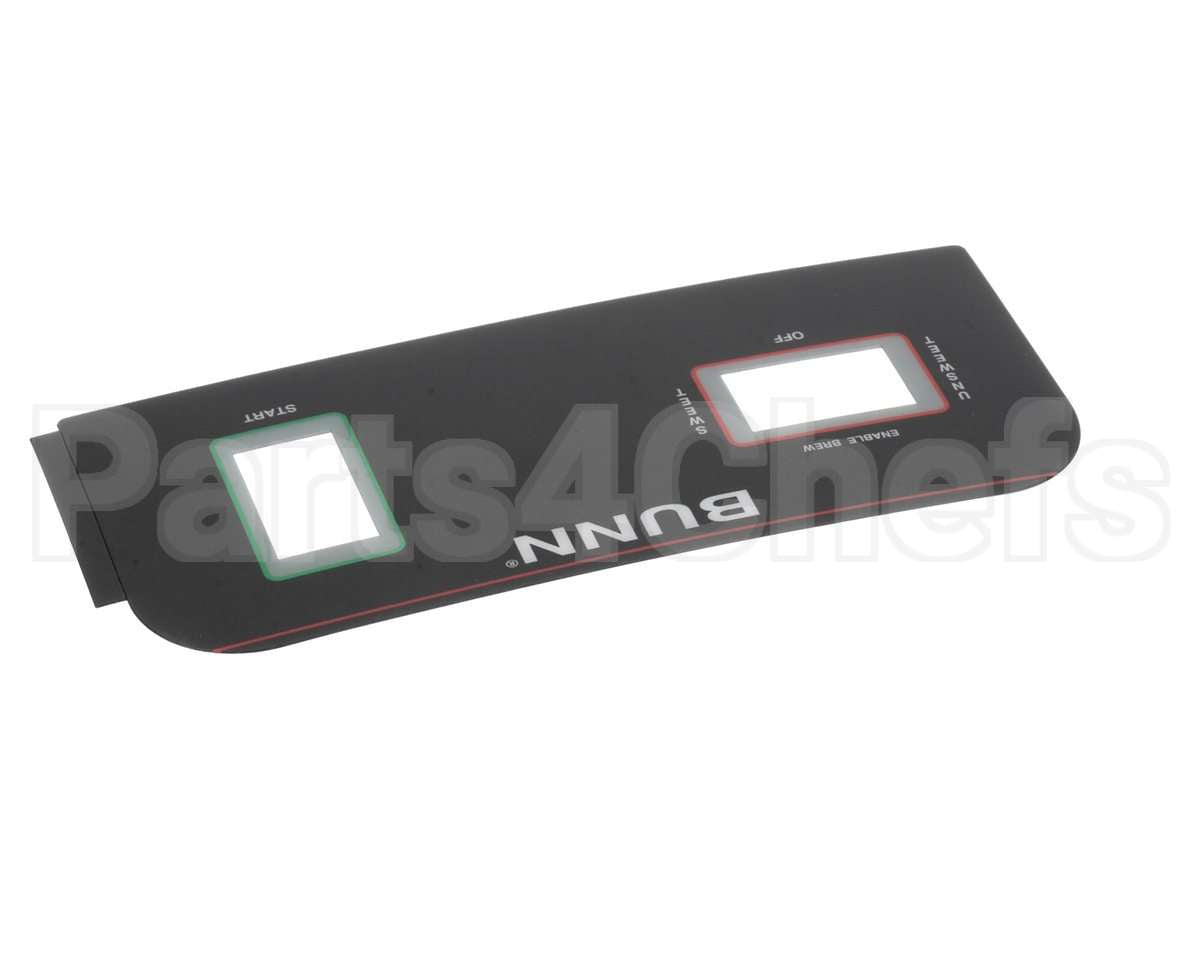 36590.0002 Bunn Decal, Cont Panel W/Sweetner