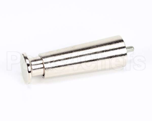 36628 Silver King Leg 4In 3/8-16 Stud Zinc Chrome Finish