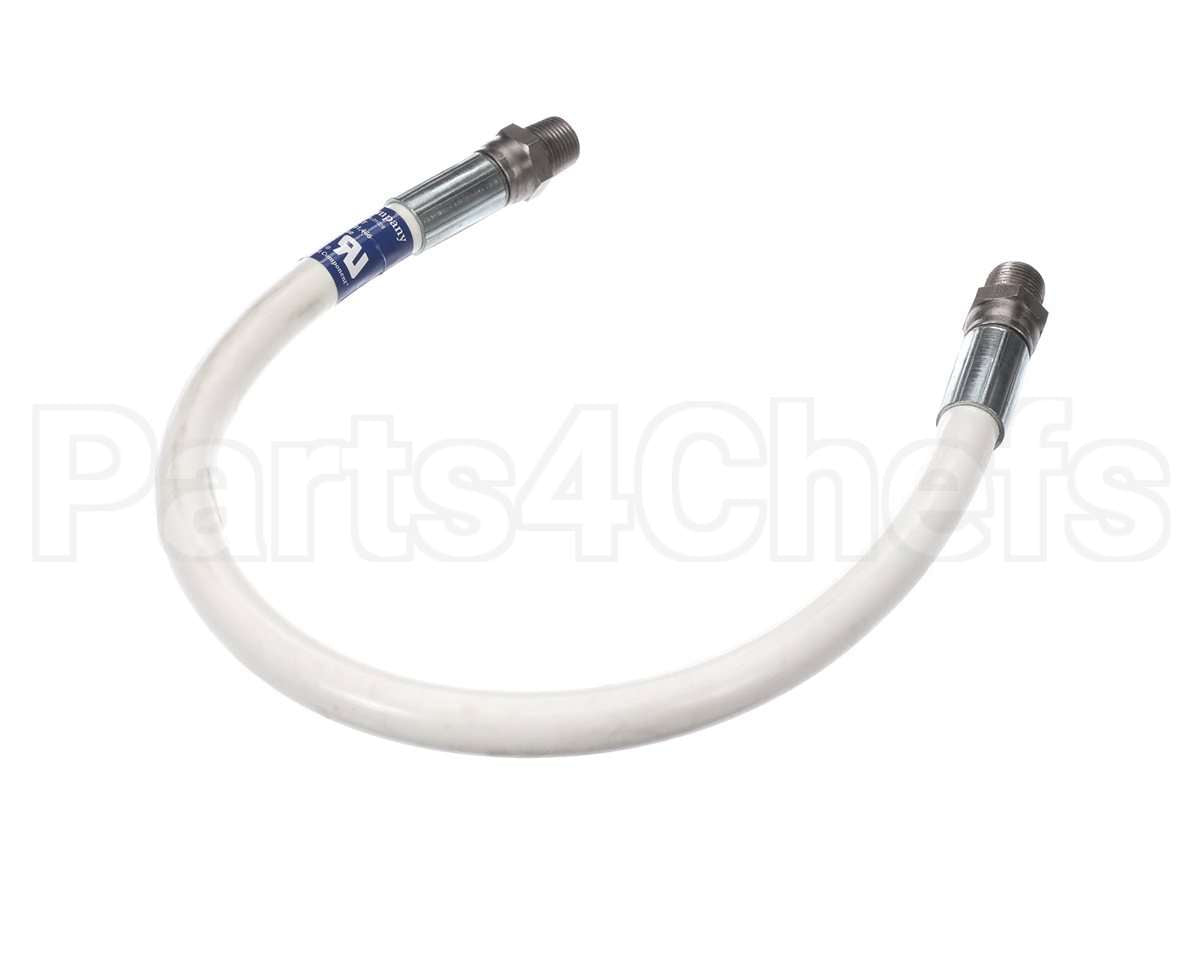 36868 Giles Hose, 27.5, White, Swivel Fittings