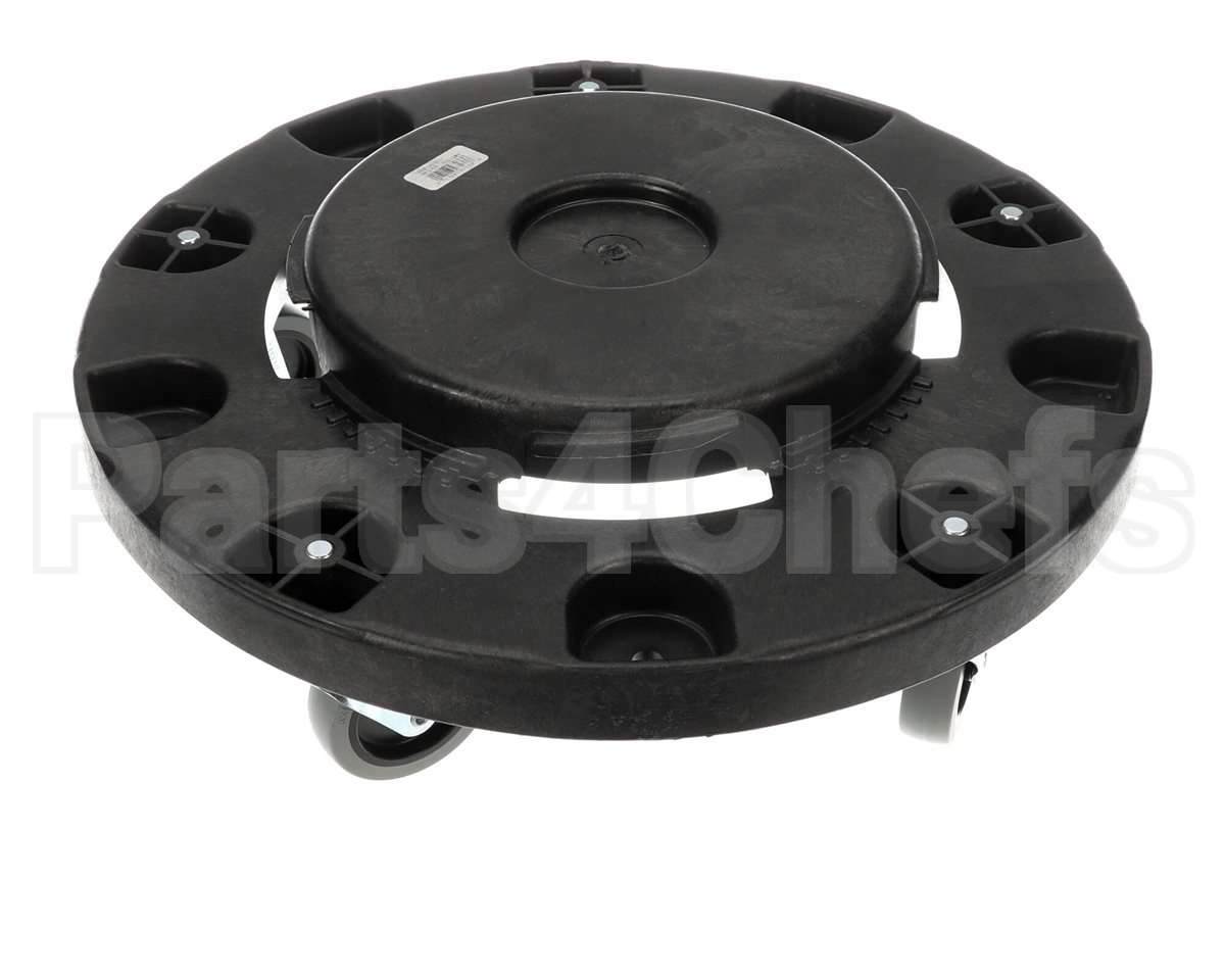 3691103 Carlisle Bronco Black Standard Round Container Do