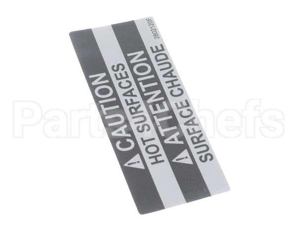 369668 Lincoln Label Caution Hot