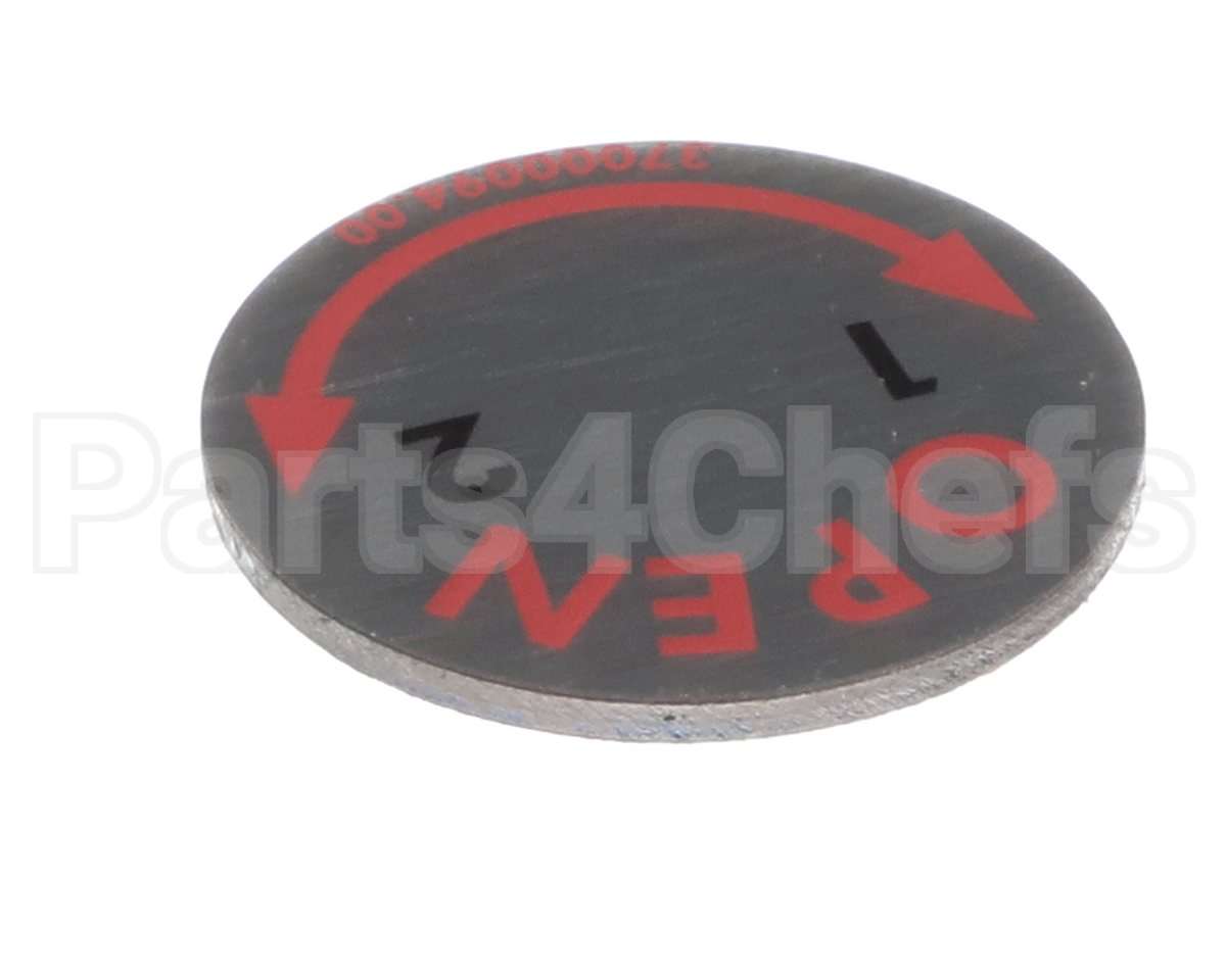 37000094 Blodgett Cap,Door Handle Steel Look