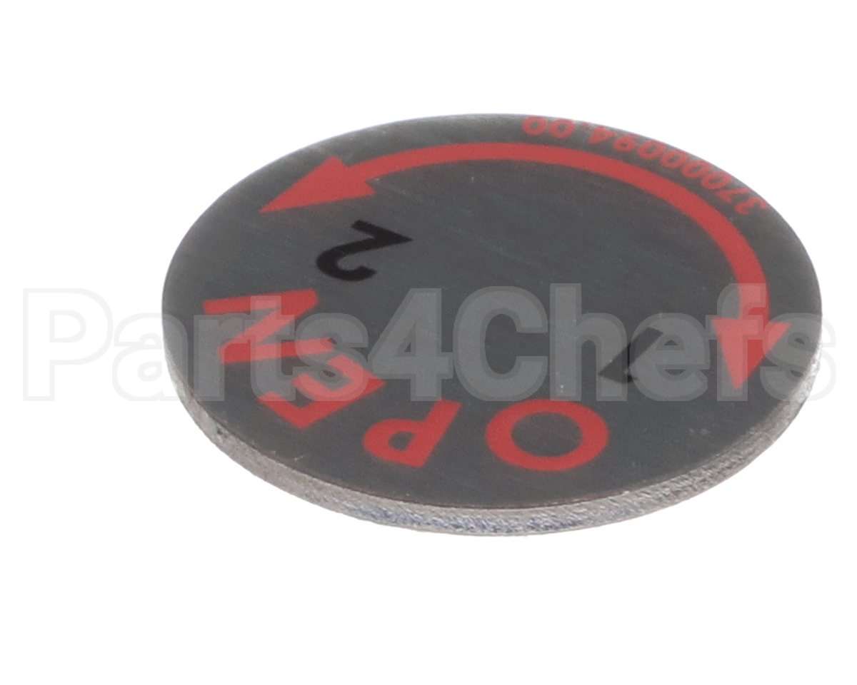 37000094 Blodgett Cap,Door Handle Steel Look