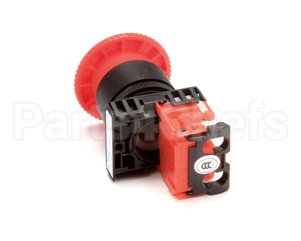 3700014 Ayr King Safety Off Button Red