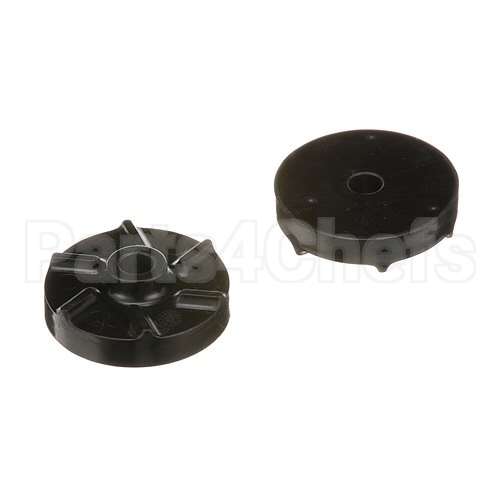 3709 Compatible Grindmaster Impeller Low Fin/Foam, B Lack 1-7/8"Od, F/ Dispen