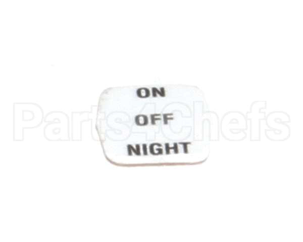 37193.0000 Bunn Decal, On/Off/Night Imix