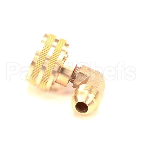 37297.0001 Compatible Bunn Elbow, .38 Flr X .75 Hose Thd