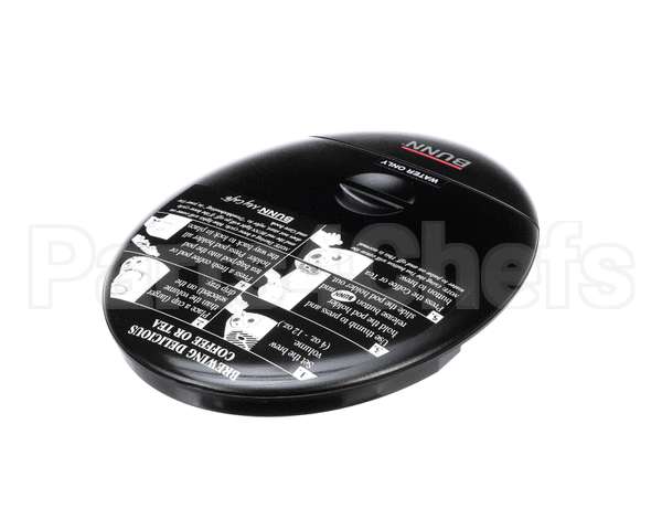 37495.1000 Bunn Lid Assembly, Mca/Mcp With Decal