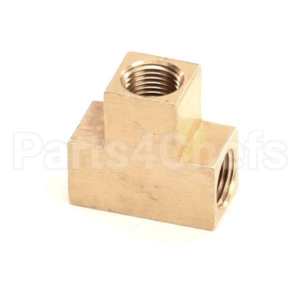 376035 Compatible Stoelting Fitting Brass Tee 1/8-27