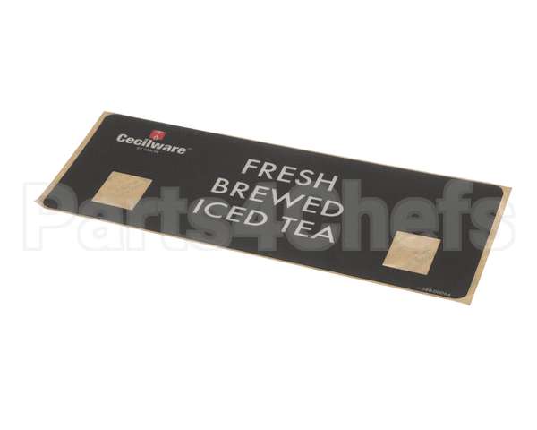 380-00064 Grindmaster Cecilware Label, Iced Tea - Ltb/Tb3