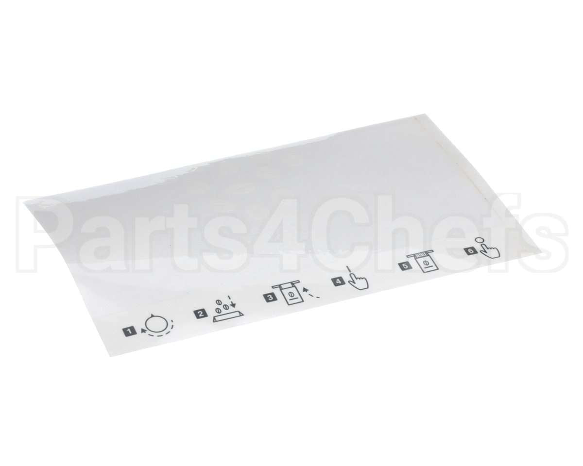 380-00391 Grindmaster Cecilware Decal Front 875/890