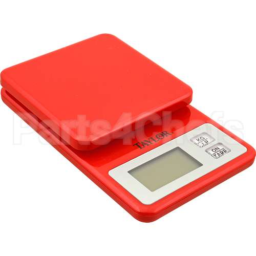 3817R Compatible Taylor Thermometer Scale, Digital(11Lbs, Red, Plst)
