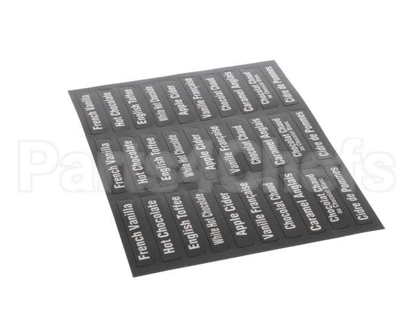 38749.7000 Bunn Flavor Decals Imix Eng/Fre